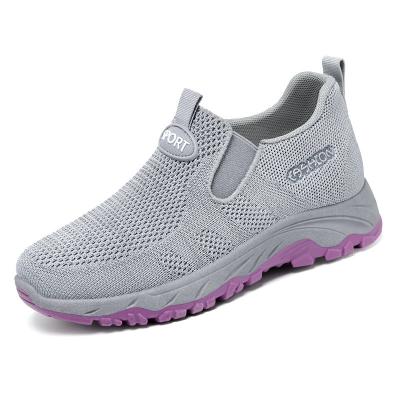 China Wholesale Low Price Anti-skid Rubber Shoes Cushioning For Women Running Shoe Comfortable Slip On Walking Shoes For Women for sale