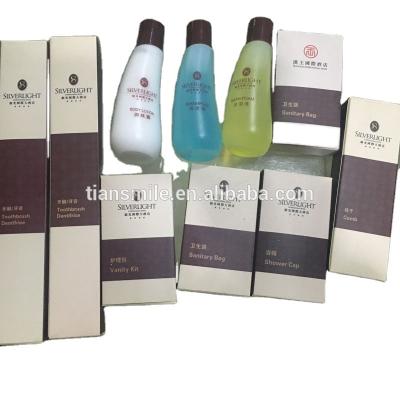 China Mini Hotel Personalized Hotel Toiletries Product and Guest Amenities for sale