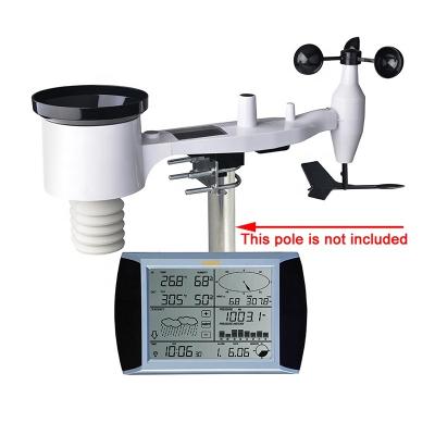 China 24 Hours Professional Meteorological Station Misol WS1081 PC Connection Wind Speed ​​Rain Wind Direction Pressure Meter Temperature Humidity Measurement MISOL WS1081 Temperature for sale