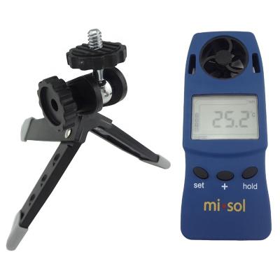 China Misol WS4000 Handheld Tripod Wind Chill Thermometer Thermometer Anemometer WS4000 for sale