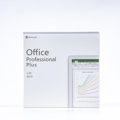 China MS Office 2019 Pro Plus Full Multilingual Version DVD Retail Office Pro Plus Microsoft Office 2019 Professional 2019 Plus Office 2019 Pro Plus Key for sale