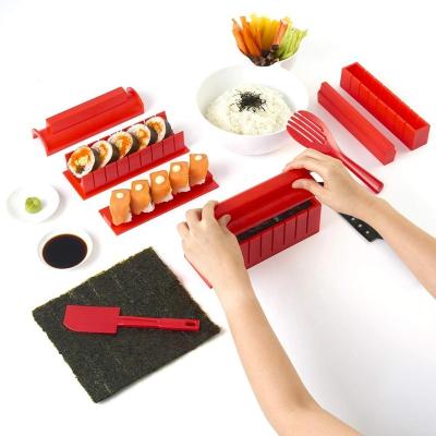 China OEM Viable Japanese Rice Roll Sandwich Sushi Mold Sushi Making Set for sale