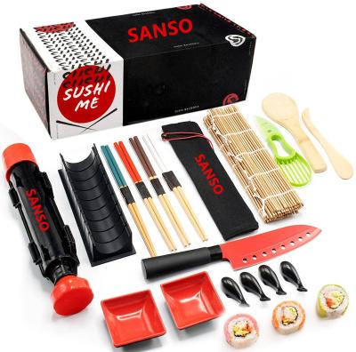 China Viable Sushi Making Kit For Beginners DIY Sushi Maker Kit For Home Includes Sushi Roll for sale