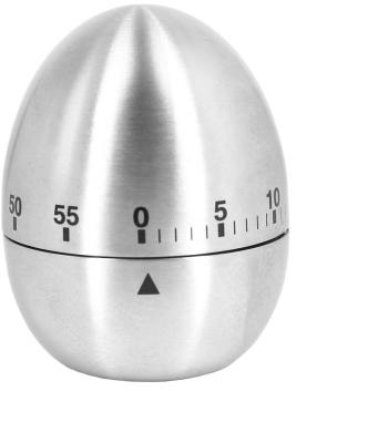 China Cute Viable Metal Stainless Steel Mechanical Kitchen Egg Timer Manual Visual Countdown Cooking Timer with Loud Alarm for Kids Baking for sale