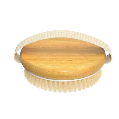 China 2 Pack Wet & Dry Body Brushing Dry Brush Shower Body Dry Brush For Body Scrubber With Soft for sale