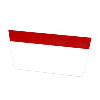 China Custom Waterproof/Waterproof Green Gold Silver Color Hico Stirp Red Blank Magnetic Card For Plastic Card Printer for sale