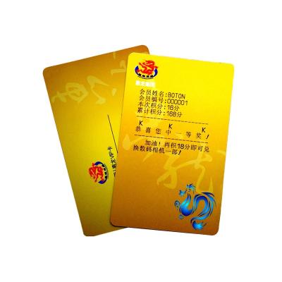 China Cheap Payment Custom 4/4 Color Offset Printing Rewritable Thermal PVC Cards Visible Card For Thermal Printer for sale