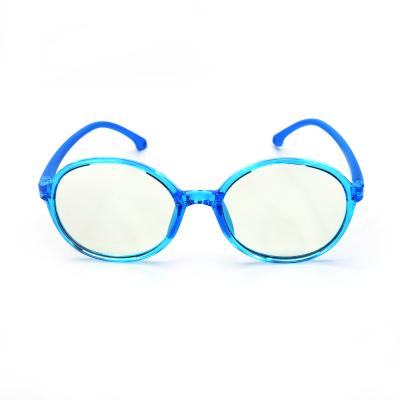 China Popular Round Shape Tpee Kids Eyewear Optical Frame Glasses Reading Computer Glasses for sale