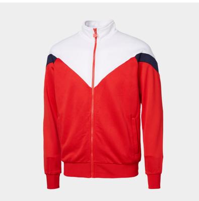 China Breathable Wholesale new design men tracksuits red color tracksuit durable track suit plus size tracksuit for sale