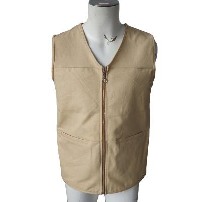 China Breathable High Quality Custom 100% Cotton Fashion Outdoor Multi Pocket Men's Utility Vest for sale