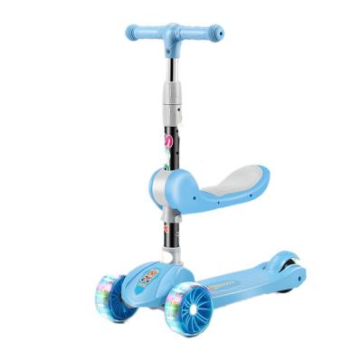 China Cheap child factory kids scooter with seat/wholesale 3 wheels scooter for kids kick scooters foot scooters child for sale for sale