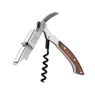 China Sustainable Amazon Hot New Releases Cheapest Customized  Wood Waiter Corkscrew Wine Openers for sale