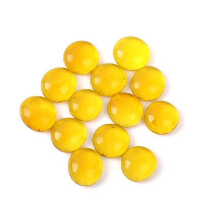 China Deocration 500g 28-32mm ceramics white flat glass beads Fire Glass Beads For Fireplace for sale