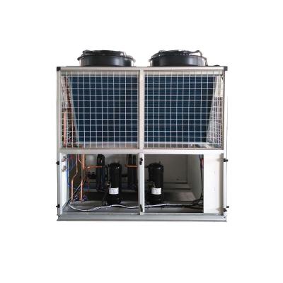 China Compact HVAC Air Cooled Outdoor Condensing Vertical Condenser Discharge Unit Long Service Life for sale