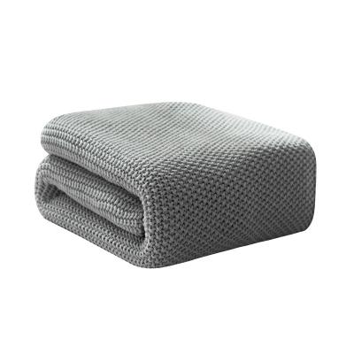 China Warm suitable for multiple scenarios from other manufacturers Chunky Knit Blanket for sale