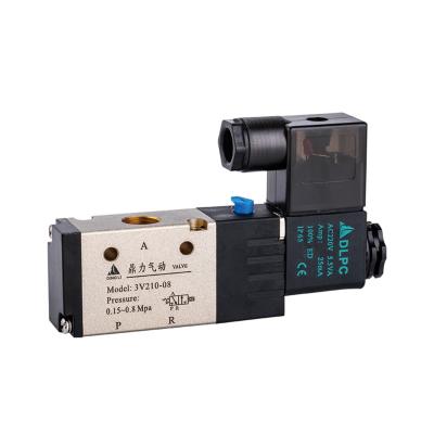 China General China Supplier With Two Year Warranty Aluminum Alloy Pneumatic Solenoid Valve for sale