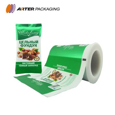 China Moisture Proof Printed Chocolate Bar / Roll Material / Plastic Sheet Packaging for sale