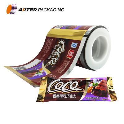 China Food Grade Moisture Proof Custom Plastic Cold Seal Wrap Film For Chocolate Packaging for sale