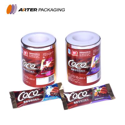 China Food Moisture Proof Printed Plastic Wrap For Chocolate Bar for sale