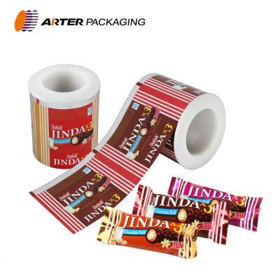 China Custom Moisture Proof Candy / Chocolate Bar Wrapper Heat Seal Packaging for sale