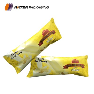 China Moisture proof plastic ice cream packaging, ice cream roll packaging material for sale