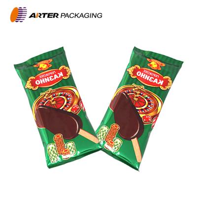 China Moisture Proof Roll Package / Packaging For Ice Cream Bar Pouch for sale