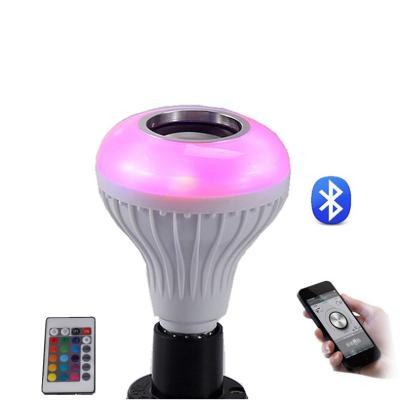 China 900lm Luminous Flux RGB Music LED Bulb with Blutus Arp Remote Control and App Intelligence for sale