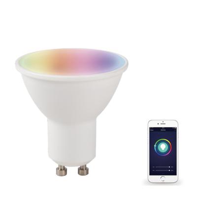 中国 LEDスポットライト ランプ照明 LEDライトダウンライト Mr16 Gu10 5w Wi-fi Rgbw スマート電球 販売のため