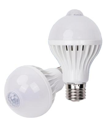 China LED Chip Epistar Sanan 5w 7w 9w 12w 15w Sensor de movimento lâmpada LED Luz para economia de energia à venda