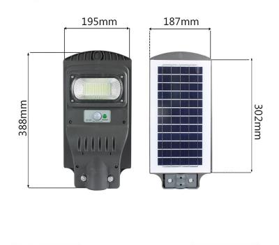 China 8AH 3.2V Batería Solar Luces de seguridad de la calle energía lámparas LED para áreas comerciales en venta