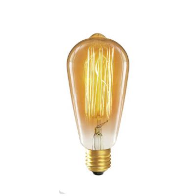 Κίνα Μακροχρόνια διάρκεια ζωής 6W Dimmable Led Filament Bulb in Amber Warm Yellow Light για βάση E26 προς πώληση