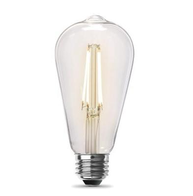 Chine Lampe Flux lumineux lm 800 E27 maison LED Filament de verre St19 St64 LED ampoule lumière à vendre