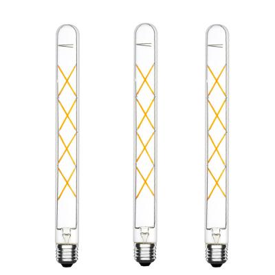 China Material der Lampenrolle GLASS CRI Ra 80-90 Led-Glühlampe Licht T33 8W E26 E27 Glühlampe zu verkaufen