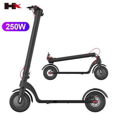 China OEM X7 Battery 350 Watt 8.5Inch E-scooters Removable 10.4 Ohm Foldable Electric Scooter Custom Logo for sale