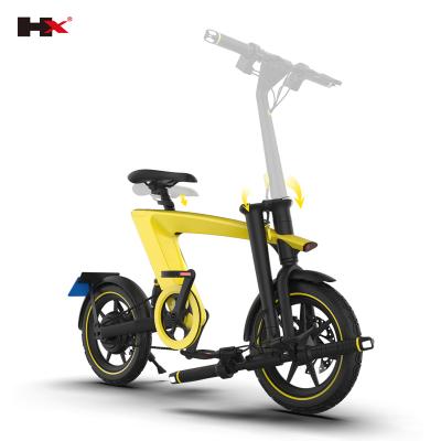 China New Aluminum Alloy Mid Drive Folding Bike 48V 500W Electric Bike From China for sale