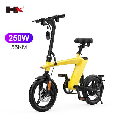 China Alloy Eu Warehouse Mini Folding Long Range 500W Aluminum Electric Bike for sale