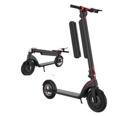 China Hx 30Km Battery X8 Motor 350W Big Tire 45Km/H Unisex Brushless Long Tire Scooter Electric for sale