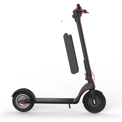 China Dc36V 350W Battery Unisex Motor 90 Folding 10 Ohm Long Range Electric Scooter for sale