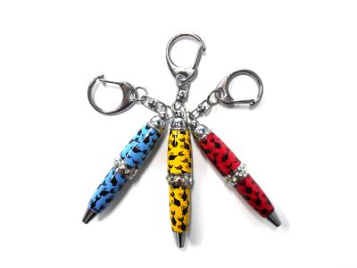 China Dierlijke Druk Mini Pen Keychain, 6.5cm Kleine Zakpen Te koop