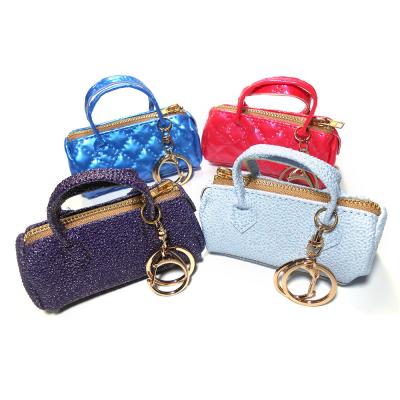 Cina Peso leggero Mini Handbag Keychain For Decoration di cuoio su ordinazione delle donne in vendita