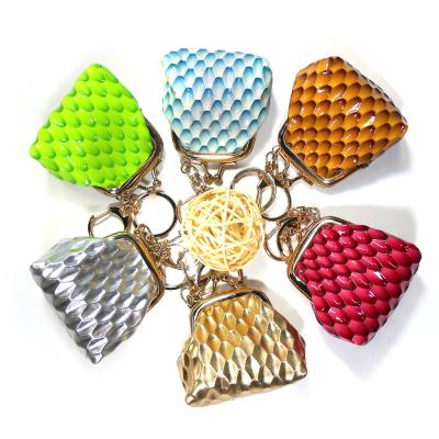 Cina Unità di elaborazione Mini Purse Keychain di cuoio in vendita