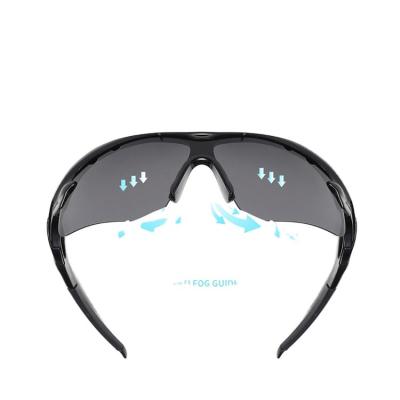 China Polarized Windproof Cycling Sport Sunglasses PC Material Polarized Interchange Lens Bike Goggles for sale