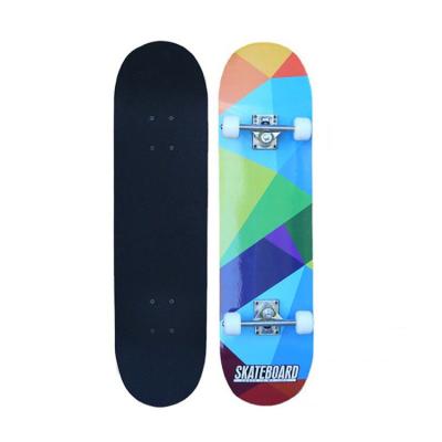 China Non-slip Hot Selling New Product In Stock Deck PU Skateboard High Rebound Good Wheel And Wear Resistant Skateboard for sale