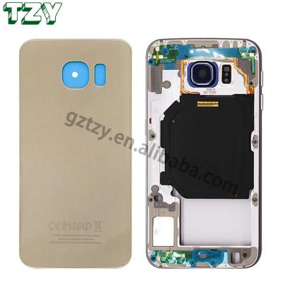 China Middle Full View Back Cover Housing For Samsung Galaxy S6 G925 G925A G925F G925S S6 G920 S6edge plus G928Housing S6edge S6 S6edge plus for sale