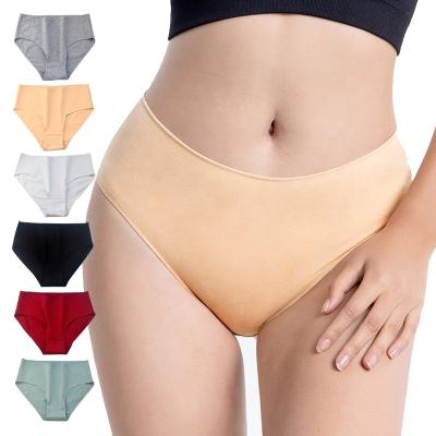 China Wholesale High Quality Women's Briefs Antibacterial Plus Size Seamless Cotton Underwear Briefs for sale