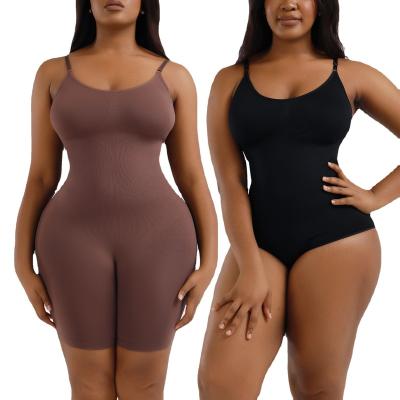 China Factory Seamless Body Shaper Jumpsuit Corset Thighs Full Shapewear High Push Butt Enhancer Women Breathable Elastic Shaper Custom Made For Women for sale