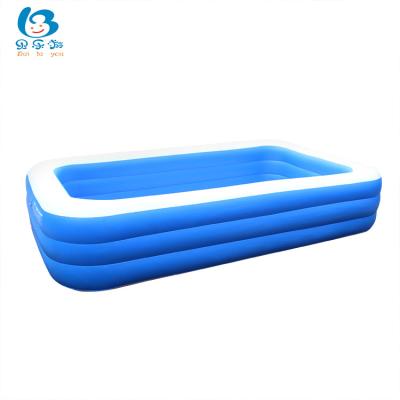 China PVC Outdoor Furniture Large Size Wear Resistant PVC Pool Inflatable Water Pools for sale