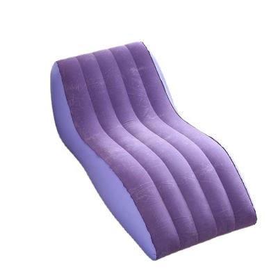 China Wholesale Customizable Multifunctional Inflatable Beach Leisure Bedroom Outdoor Lounge Foldable Floating Air Sofa Office Sofa for sale