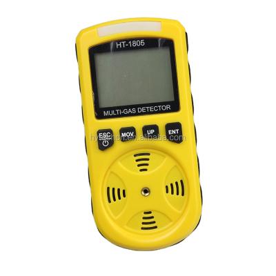 China Test Gas Leak HT-1805 4 in 1 Gas Analyzer Detector Public Multi Gas Detector Used in Mining, Metallurgy, Safety Ring for sale