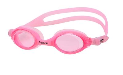 China Tinted Lens Vorgee Swimming Goggles For Men , Silicone UV Protective Coating Glasses for sale